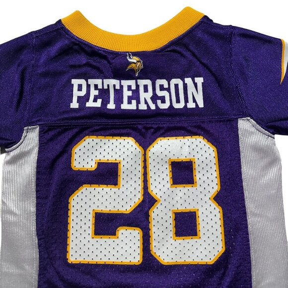Y2K Adrian Peterson Jersey Onesie - Picture 3 of 4